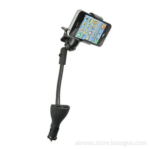 Dual USB car mount holder with Charger, for Nokia, HTC